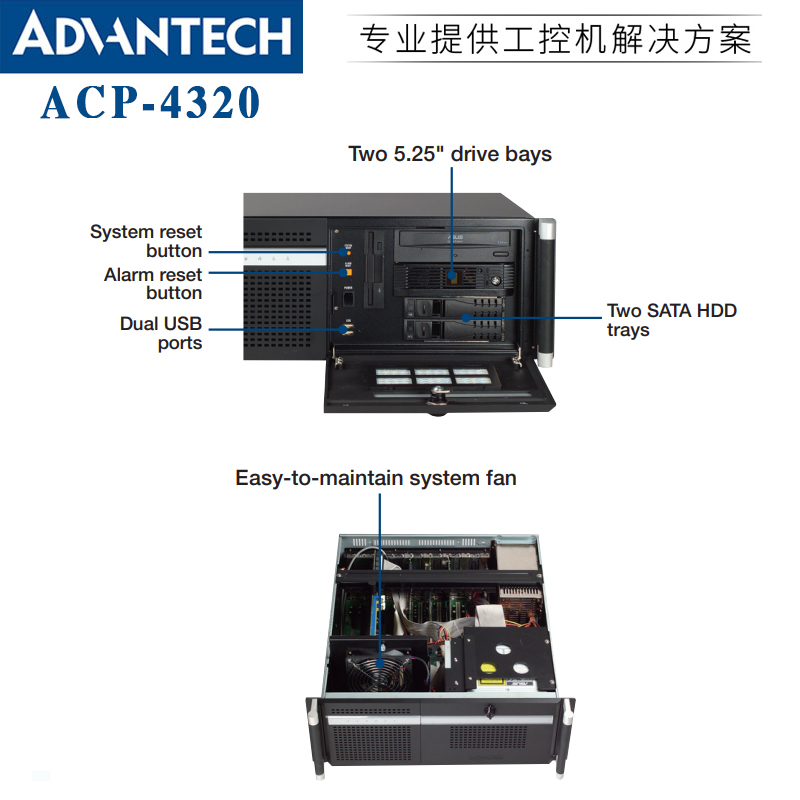 ACP-4320/AIMB-705VG 研華抗震工控機(jī)，為工業(yè)自動(dòng)化注入可靠動(dòng)力